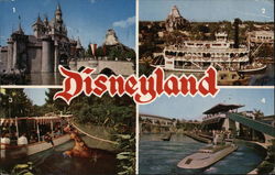 Greetings from Disneyland Postcard Postcard 