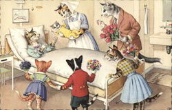 Kittens Postcard