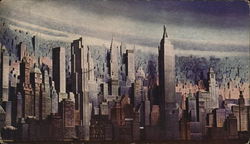 "The City of Light" 1964 NY Worlds Fair Postcard Postcard Postcard