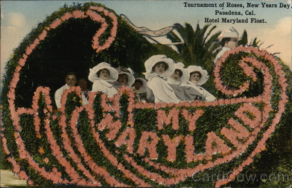 Tournament of Roses, New Years Day Pasadena California