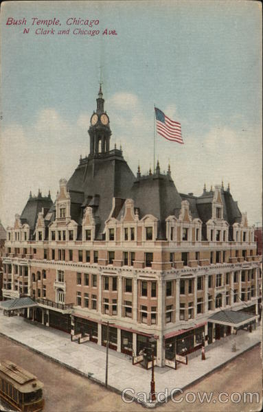 Bush Temple, N. Clark and Chicago Ave. Illinois