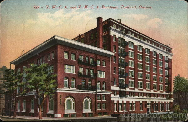 Y.W.C.A. and Y.M.C.A. Buildings Portland Oregon