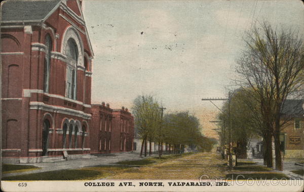 College Avenue, North Valparaiso Indiana
