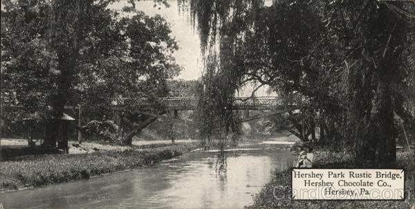 Hershey Park Rustic Bridge Pennsylvania