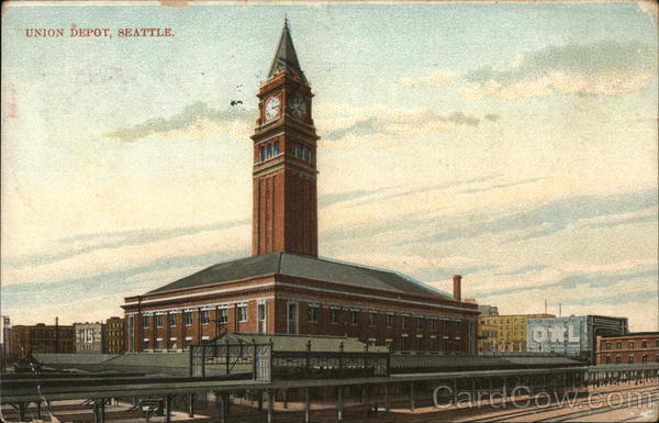 View of Union Depot Seattle Washington