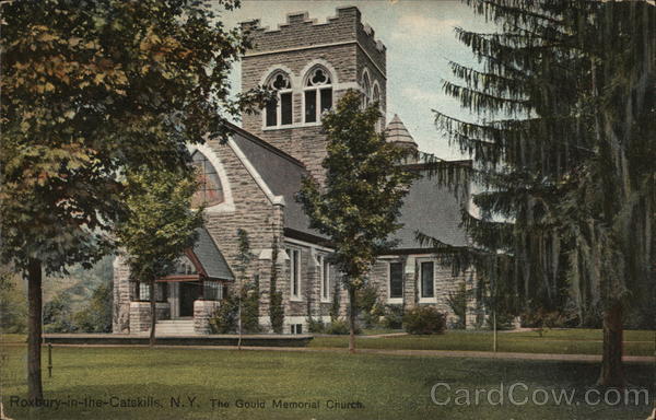 Roxbury-in-the-Catskills, N.Y. The Gould Memorial Church New York