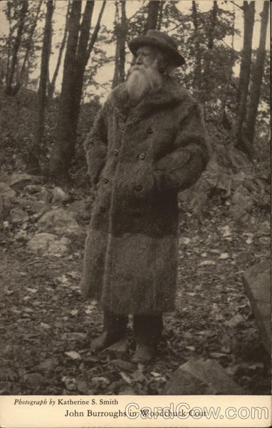 John Burroughs in Woodchuck Coat Men