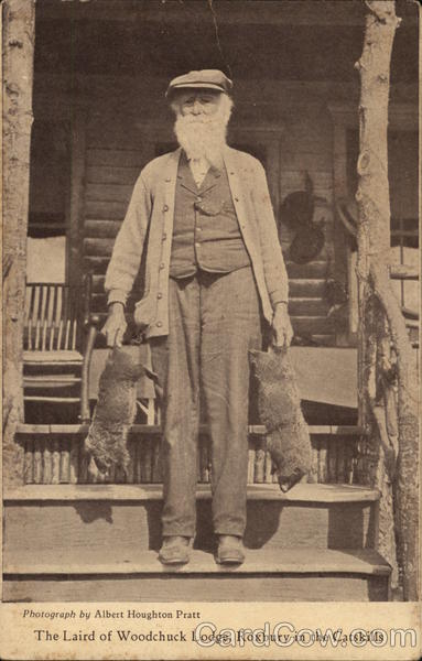 The Laird of Woodchuck Lodge. Roxbury in the Catskills New York