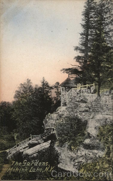 The Gardens, Mohonk Lake, N.Y. New Paltz New York