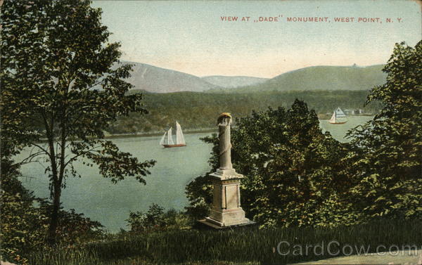 View at Dade Monument West Point New York