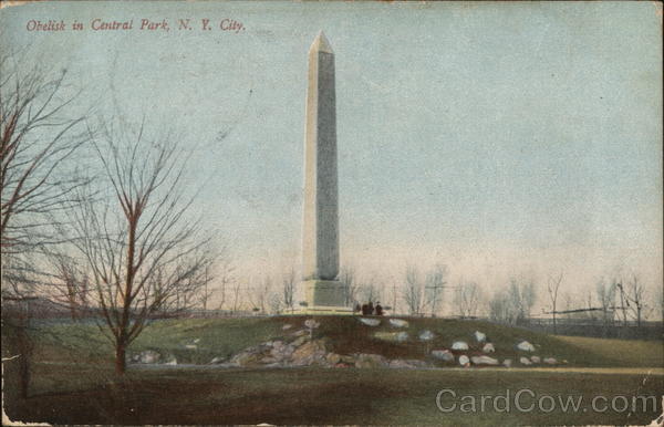 Obelisk in Central Park New York