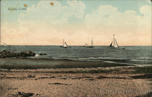 Sailboats on the Water Darien Connecticut