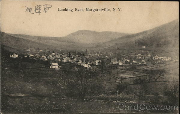 Looking East, Margaretville, N. Y. New York