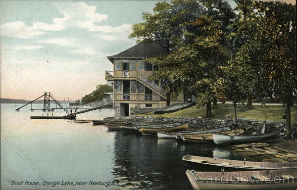 Boat House, Orange Lake Newburgh New York
