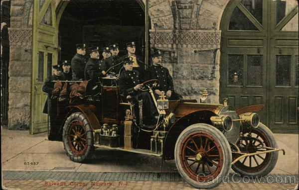 Salvage Corps Newark New Jersey