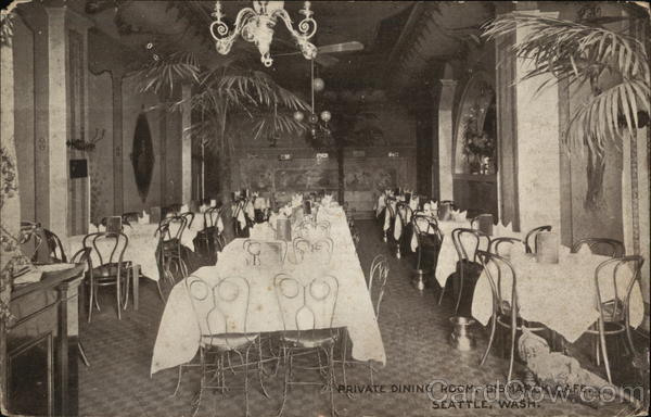 Private Dining Room, Bismarck Cafe Seattle Washington