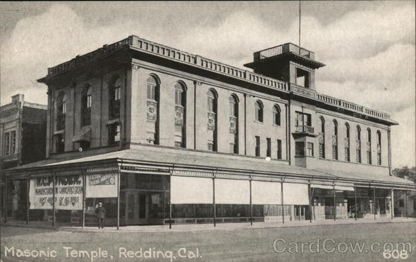 Masonic Temple Redding California
