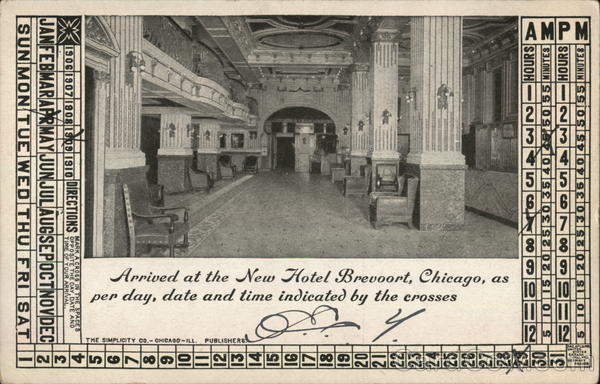 New Hotel Brevoort Chicago Illinois