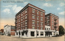 View of Hotel Avis Pomona, CA Postcard Postcard Postcard