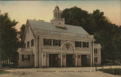 Fire Department, Long Island Postcard