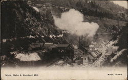 Mace, Idaho & Standard Mill Postcard Postcard Postcard