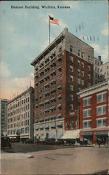 Beaon Building, Wichita, Kansas Postcard Postcard Postcard