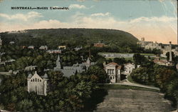 McGill University Montreal, QC Canada Quebec Postcard Postcard Postcard