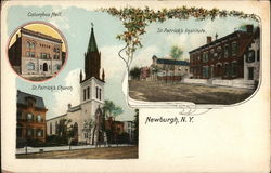 Columbus Hall, St. Patrick's Institute, St. Patrick's Church Columbus Hall, St. Patrick's Institute, St. Patrick's Church