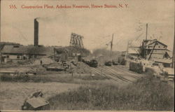 Construction Palnt, Ashokan Reservoir Postcard