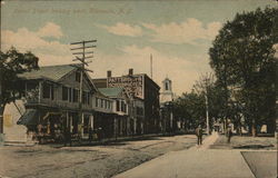 Canal Street Looking West Ellenville, NY Postcard Postcard Postcard