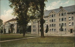 Science Hall & Carnegie Dormitory, Hamilton College Clinton, NY Postcard Postcard Postcard