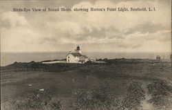 Bird's-Eye View of Sound Shore Southold, NY Postcard Postcard Postcard