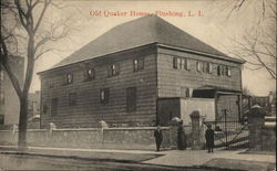 Old Quaker House Flushing, NY Postcard Postcard Postcard