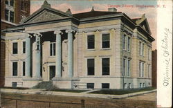 Carnegie Library Binghamton, NY Postcard Postcard Postcard