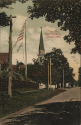 Main St., East Durham, Catskills Mts New York Postcard Postcard Postcard