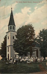 Old School Baptist Church Warwick, NY Postcard Postcard Postcard