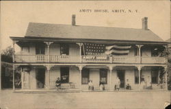 Amity House New York Postcard Postcard Postcard