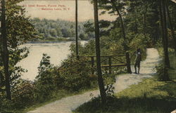 An Ideal Resort, Forest Park Ballston Lake, NY Postcard Postcard Postcard
