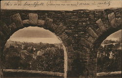Yonkers from Park Hill Ruins Postcard