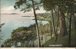 View of Lake Saratoga Lake, NY Postcard Postcard Postcard