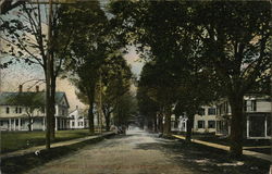 Main Street, Looking North Warrensburg, NY Postcard Postcard Postcard