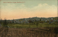 Marlboro Village New York Postcard Postcard Postcard