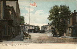 Main Street, Marlborough, N.Y. New York Postcard Postcard Postcard