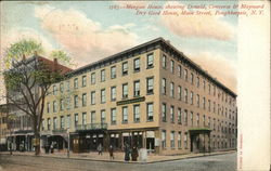 Morgan House, Showing Donald, Converse & Maynard Dry Good House Poughkeepsie, NY Postcard Postcard Postcard