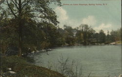 Scene on Lake Heyengs Postcard