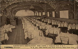 Niemeyer's Restaurant and Cafe -Cabaret from 6 to 1 Postcard