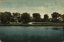 Lake, Sea Side Park Postcard