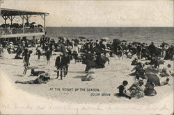 At the Height of the Season Ocean Grove, NJ Postcard Postcard Postcard