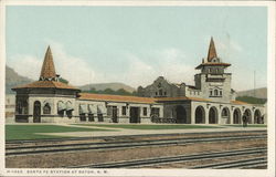 Santa Fe Station Raton, NM Postcard Postcard Postcard