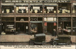 Silbro Textile Company Montreal, QC Canada Quebec Postcard Postcard Postcard